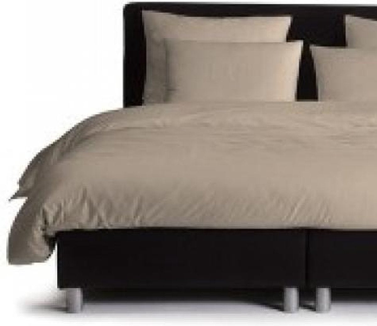 Dekbedovertrekset katoen 200 x 200/220 (08) silver sand uni Damai