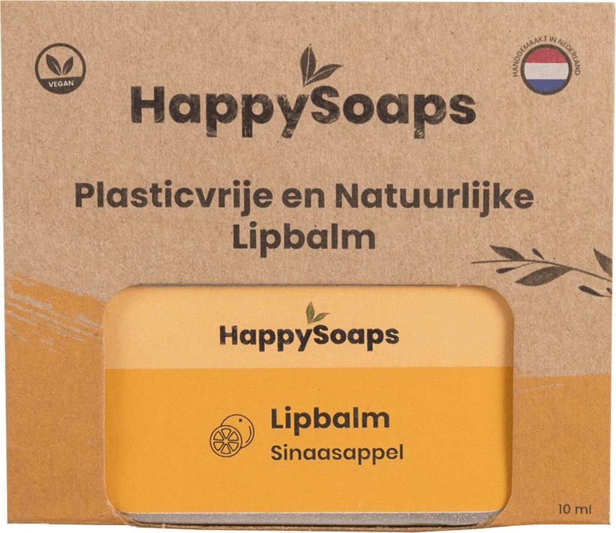 Natuurlijke Lipbalm - Sinaasappel -