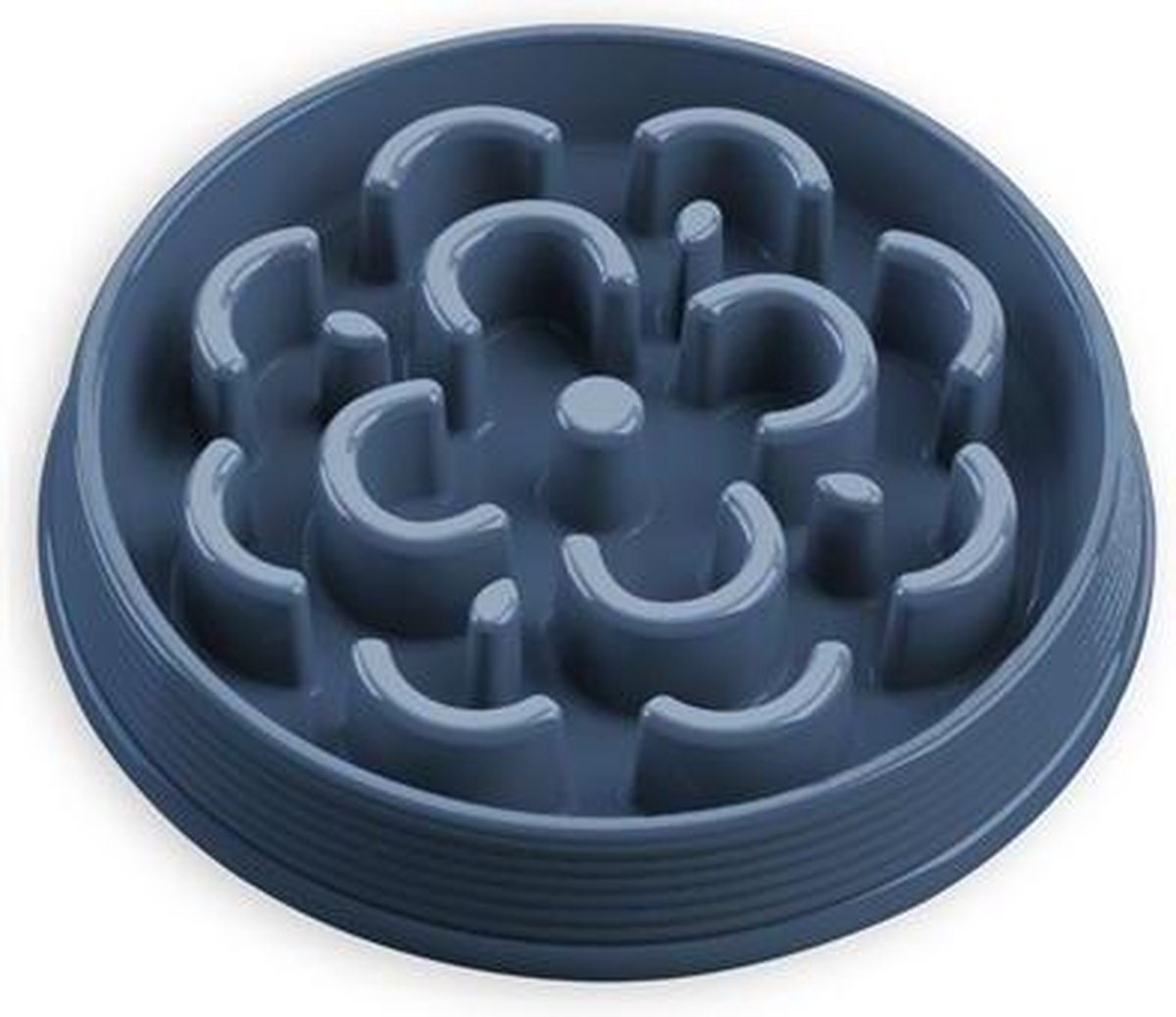 Tarhong Anti Schrok Voerbak Slow Chow Indigo Blauw