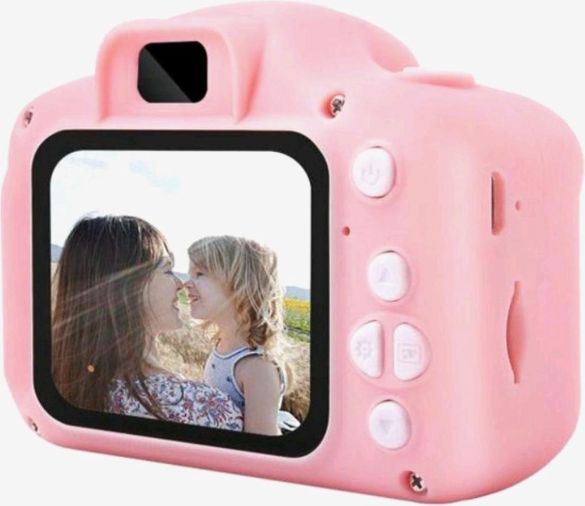 Digitale Kindercamera met Roze Kadotas - videofunctie / incl.16GB MicroSD kaart- Mezher
