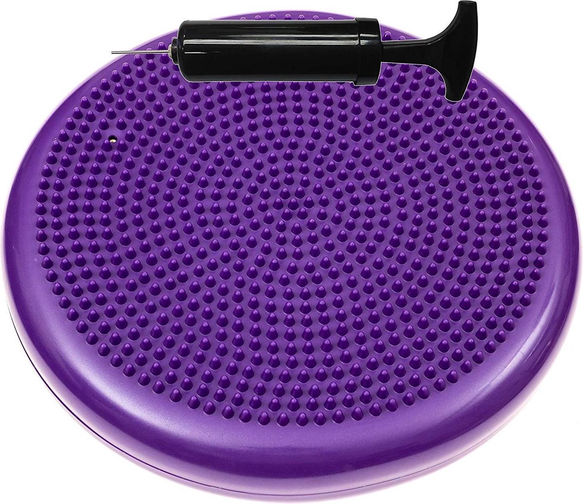 Balanskussen Opblaasbaar ±32 cm – Zacht en Ergonomische Wiebelkussen Rond - Kussen voor o.a. Yoga