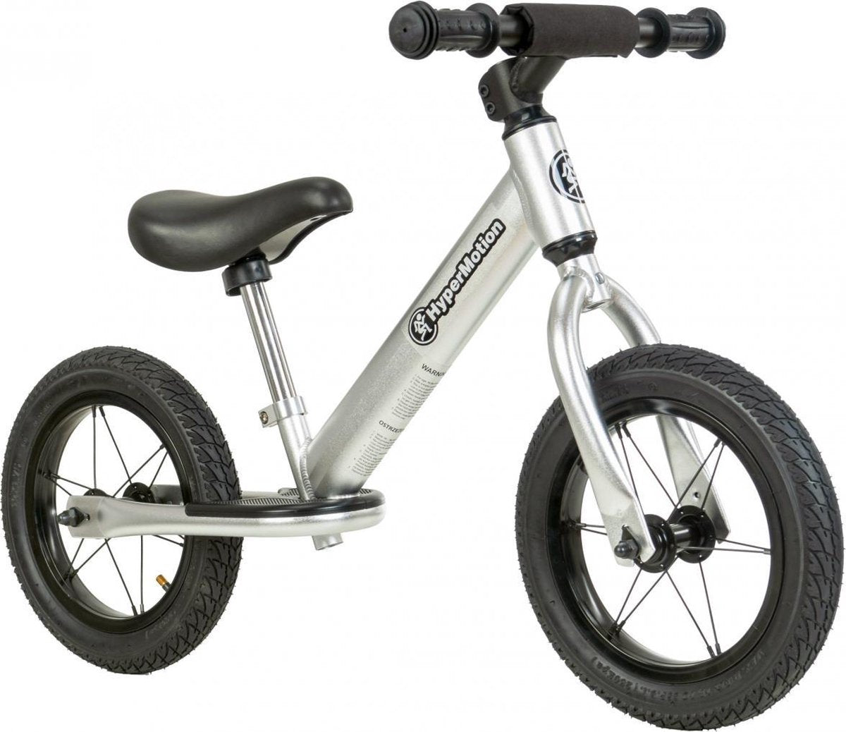 HyperMotion COVAGGIO loopfiets - lucht banden - zilver