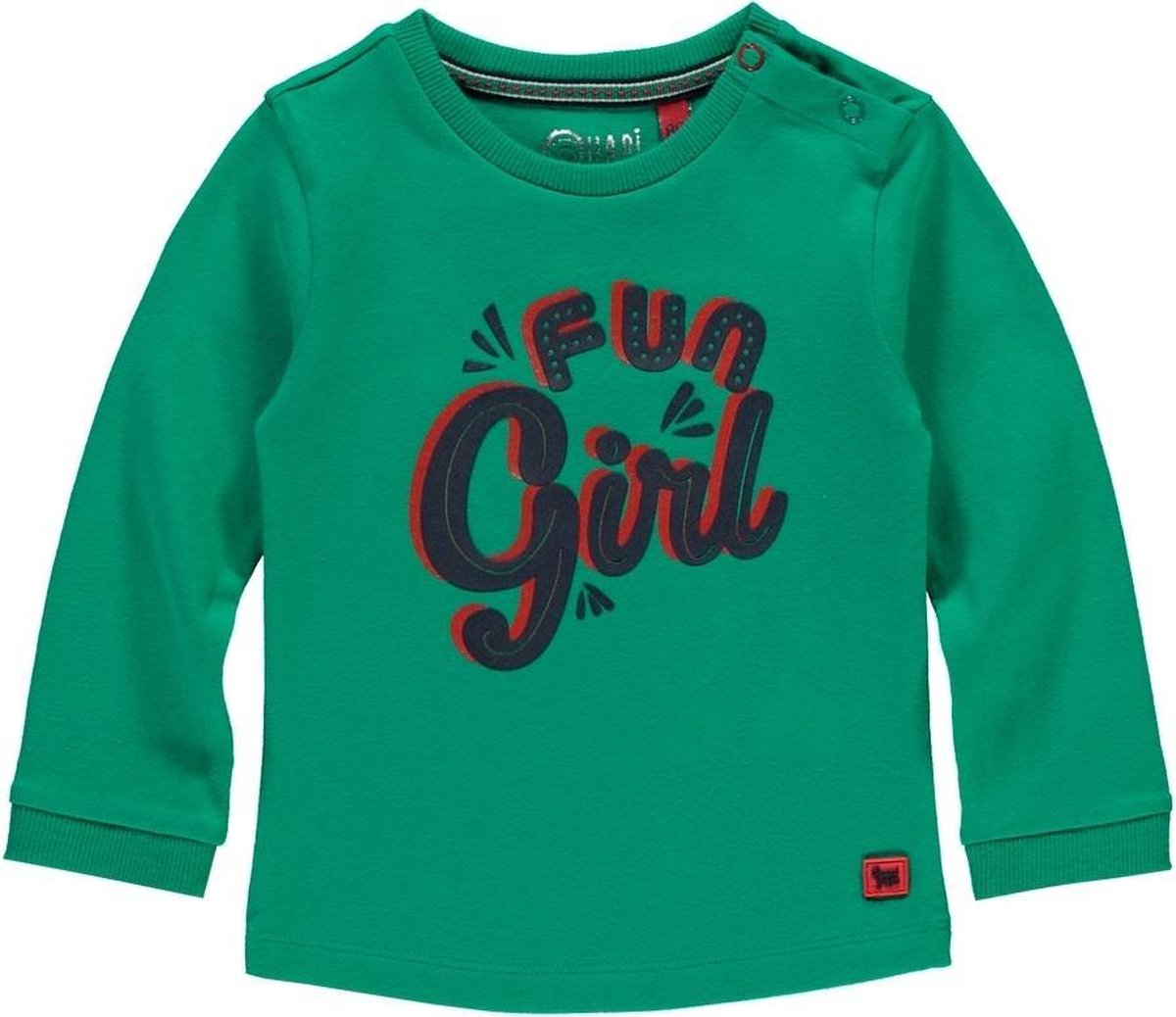 Quapi Mini Veradi Longsleeve Meisjes - Groen - Maat 68