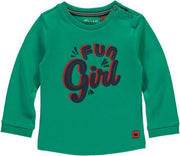 Quapi Mini Veradi Longsleeve Meisjes - Groen - Maat 68