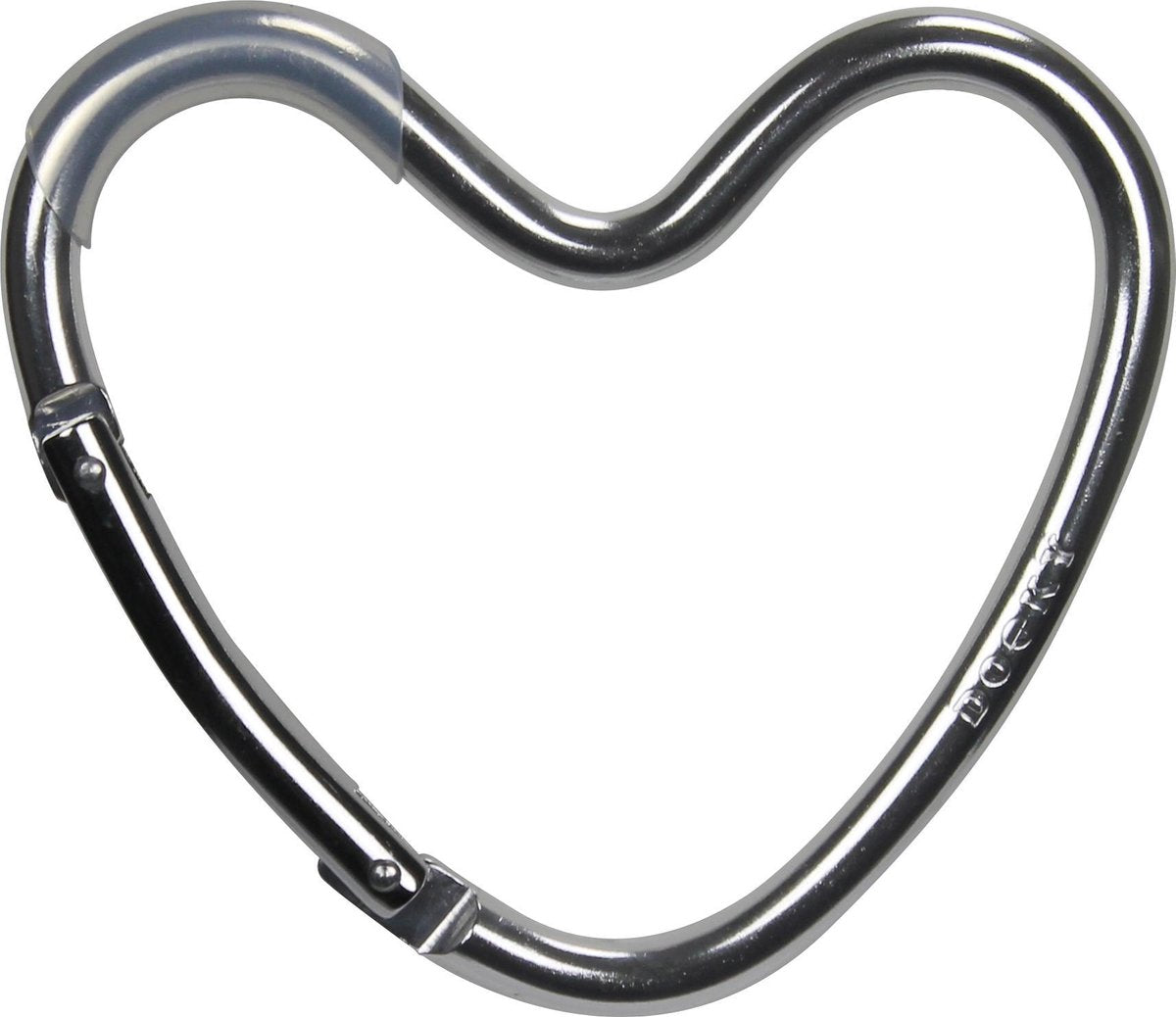 Universal Hook Tassenhaak Hartvorm Zilver