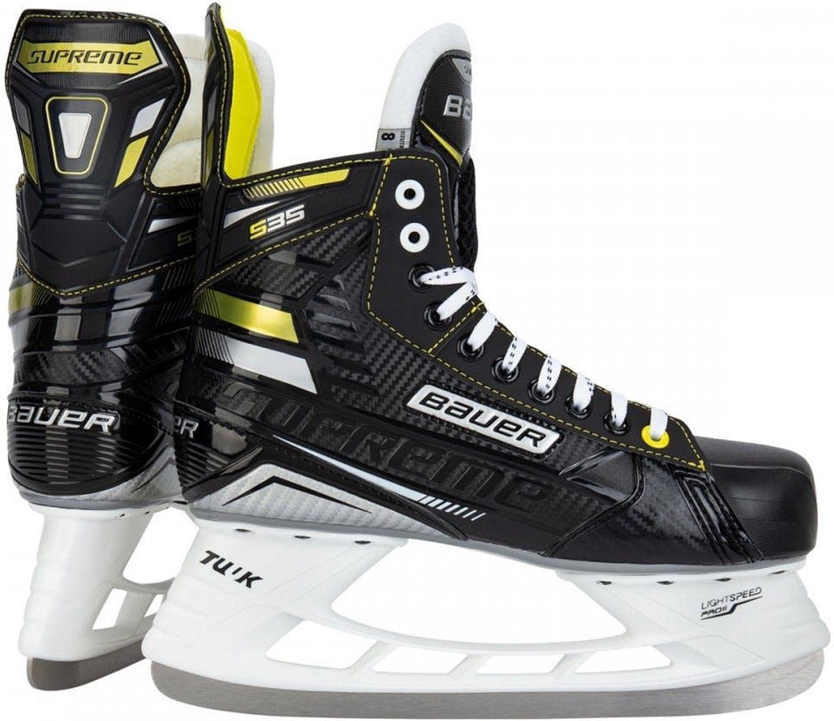 Bauer Schaatsen - Maat 46 - Mannen - zwart/geel/wit