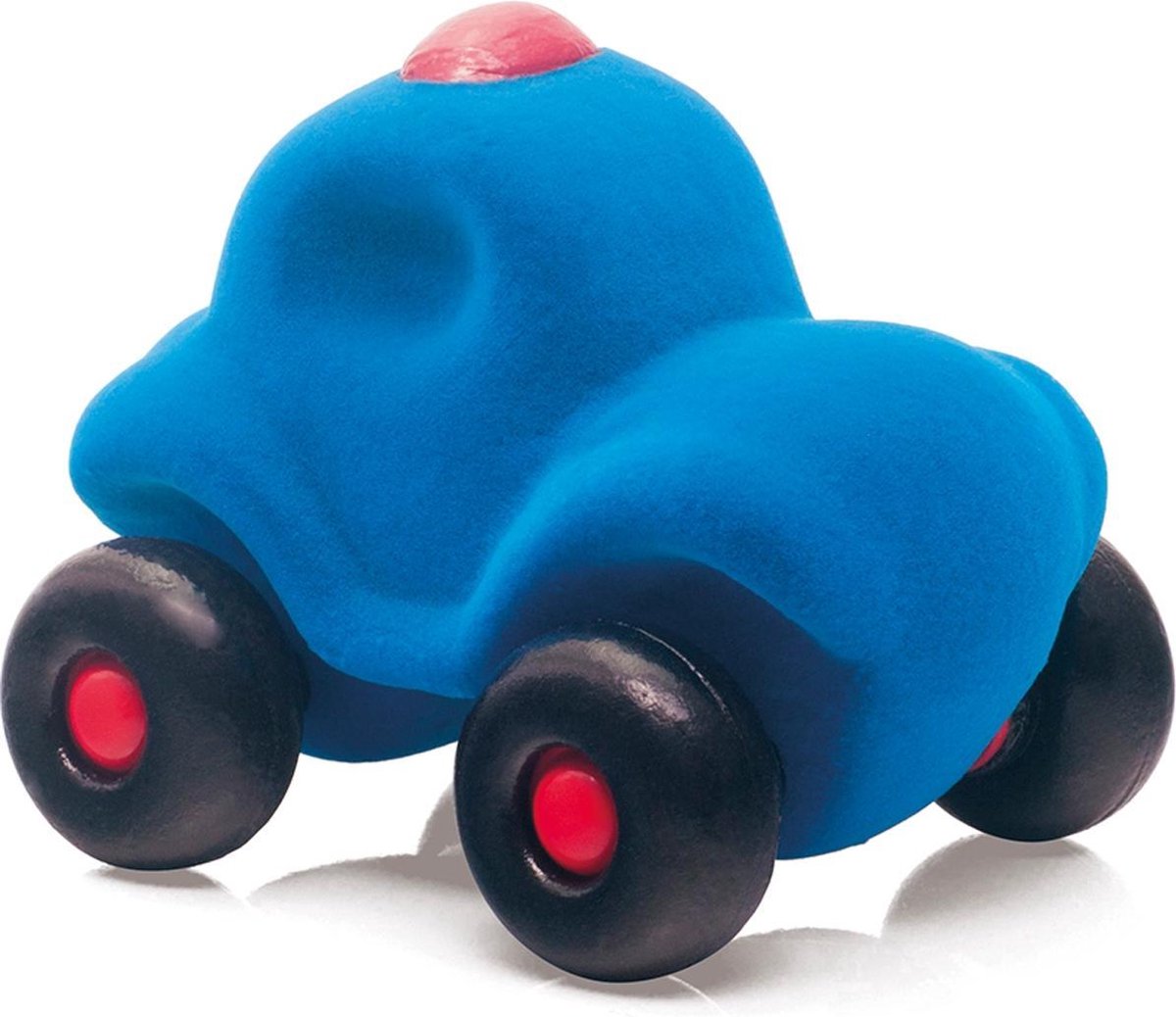 Rubbabu - Kleine politieauto blauw