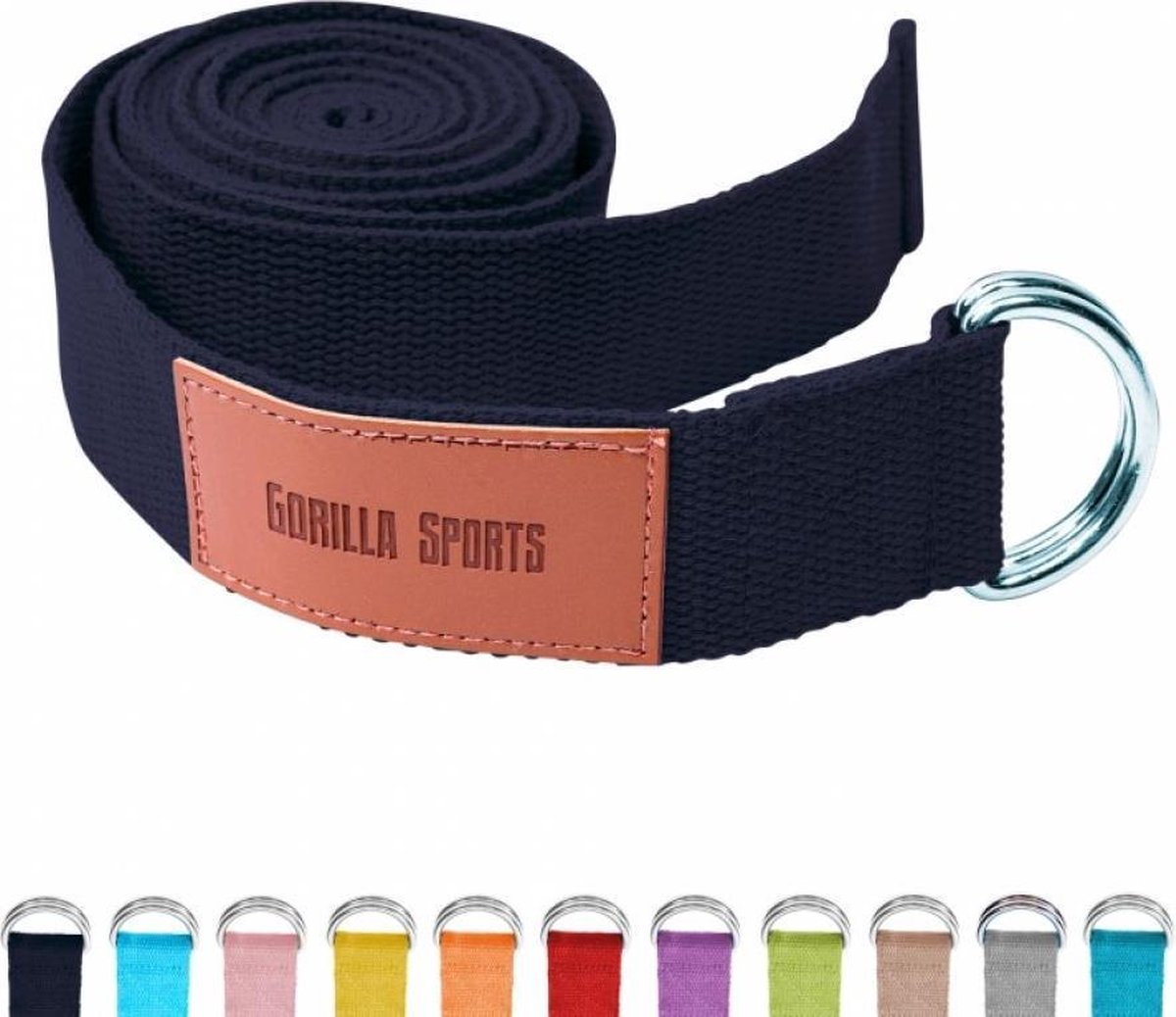 Gorilla Sports Yoga riem - 260 x 3