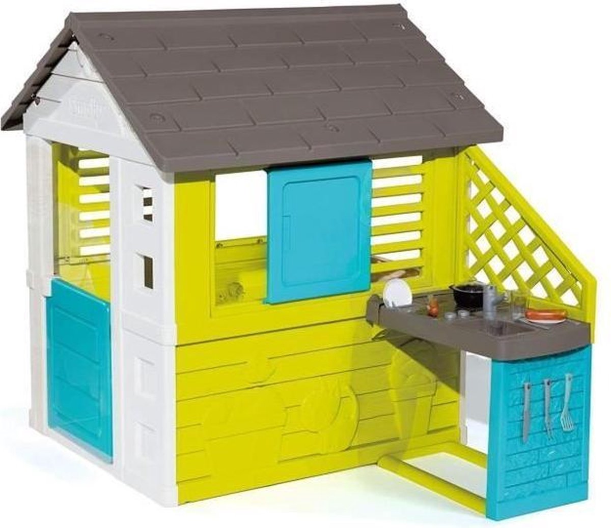 Smoby Nature Speelhuis + Keuken