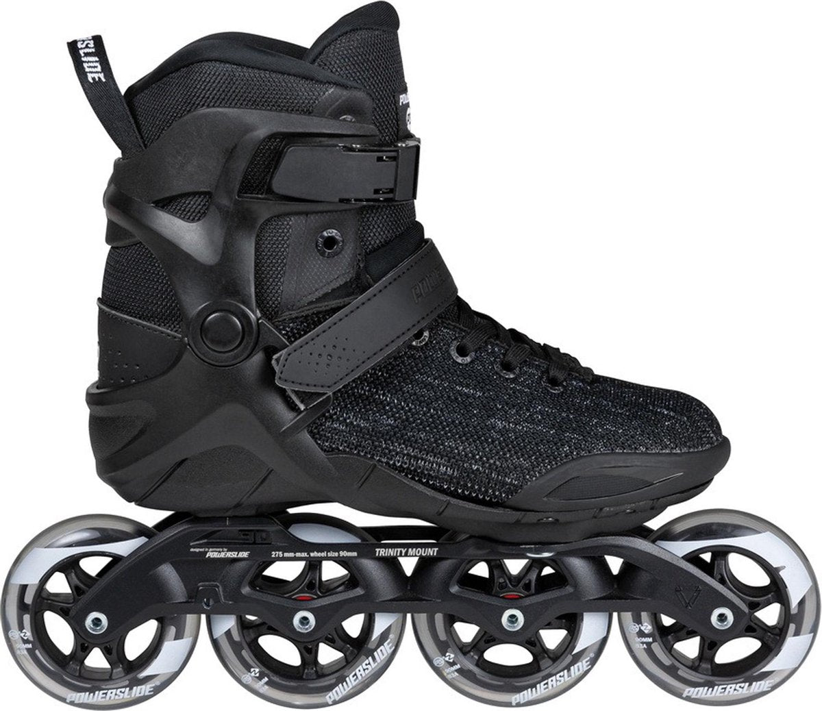 Powerslide Xenon 90  Inlineskates - Maat 44 - Unisex - zwart