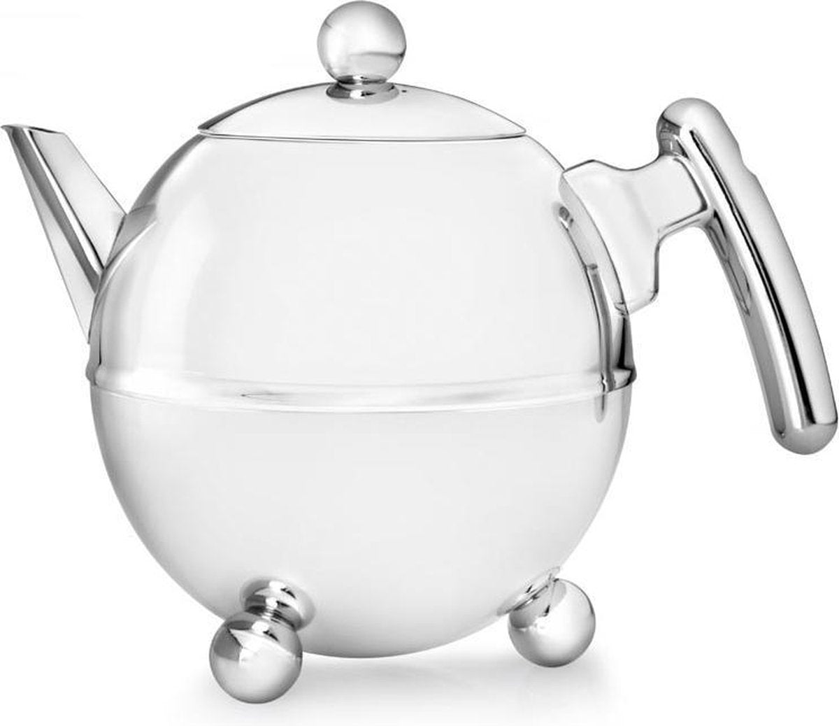 Bredemeijer Duet Bella Ronde Theepot - 1.5 l Chroom