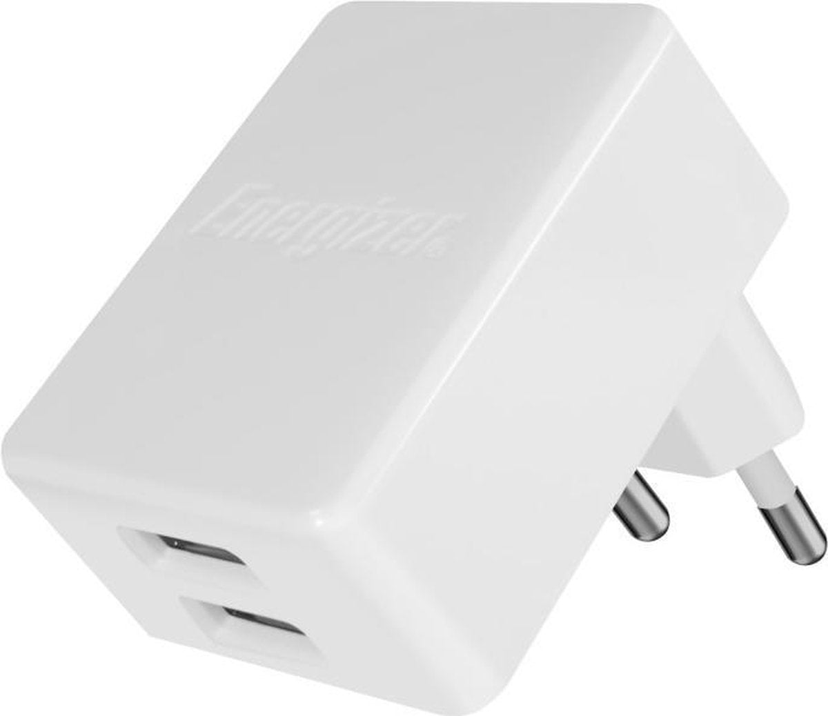 Energizer Oplader Dubbele Usb-poort 4.8a Voor Iphone/ipad Wit