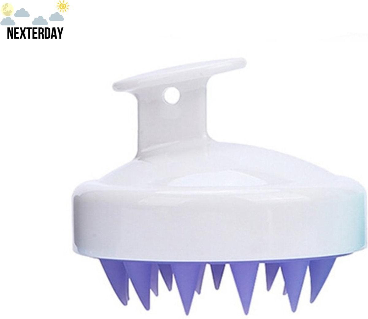 HOOFD BORSTEL - SCALP MASSAGER - DOUCHEBORSTEL - HOOFDMASSAGEBORSTEL - MASSAGEBORSTEL - HOOFDHUIDMASSEERDER - massage borstel - massage borstel hoofdhuid - shampoo brush - shampoo borstel - hoofdmassage borstel