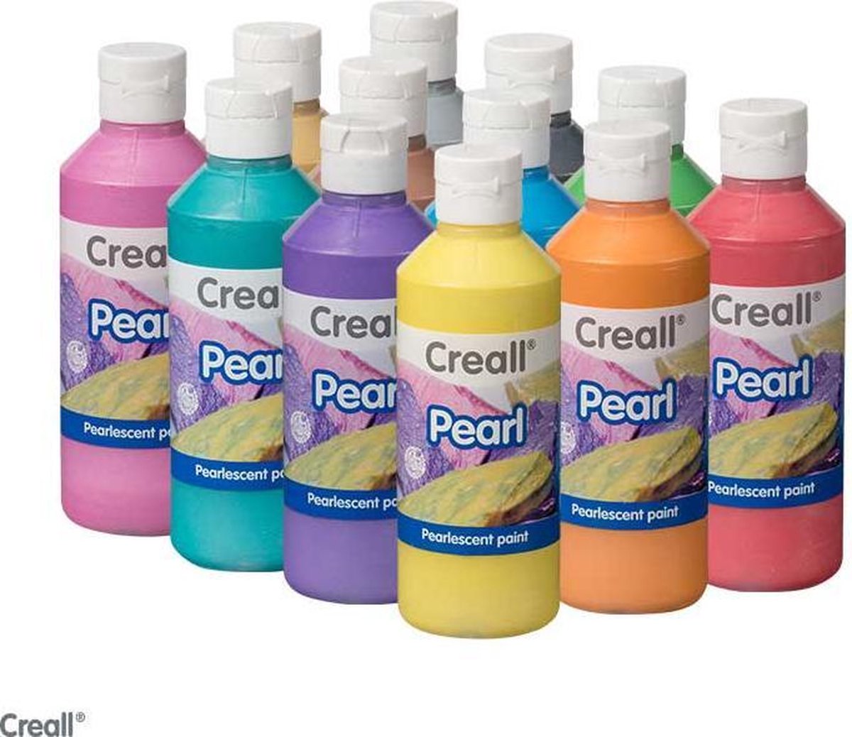 VERF CREALL-PEARL - ASSORTIE - 12X250ML