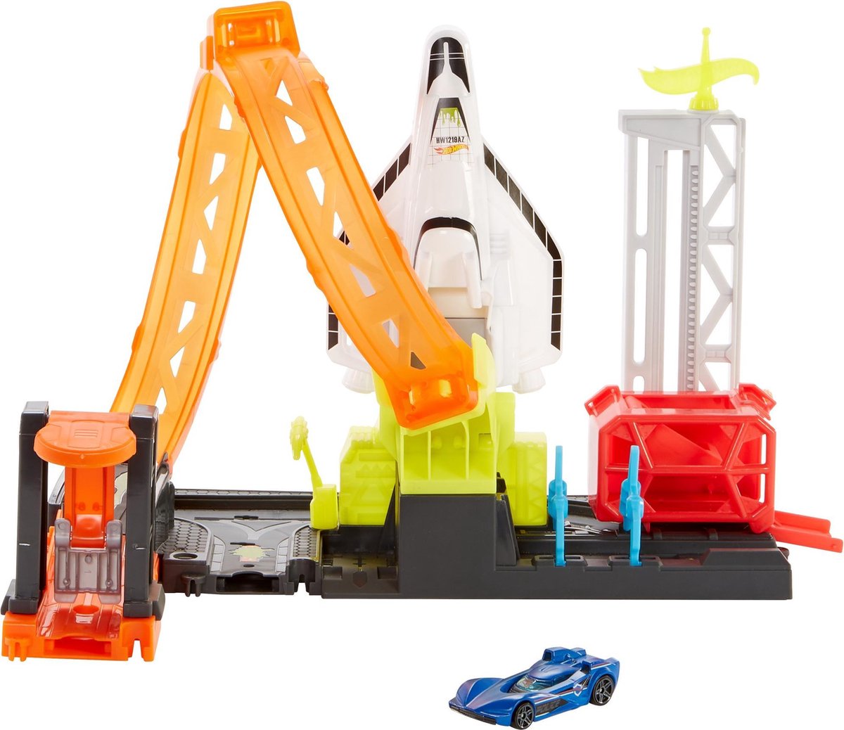 Hot Wheels City Super Rocket Blast-off Speelset