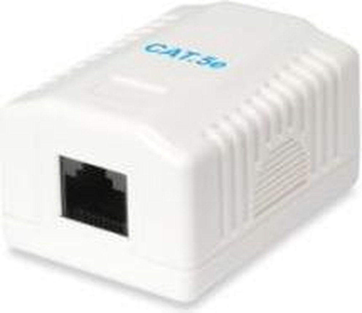 Equip RJ45 Dose 1xRJ45 oppervlak Cat5e weiß