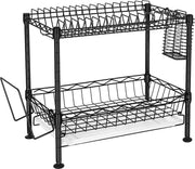 afdruiprek -songmics draining rack voor gerechten