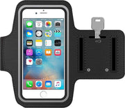 MMOBIEL Sport / Hardloop Armband (ZWART) voor iPhone SE / 5S / 5C / 5 / 4S / 4 / 3GS - Spatwatervrij