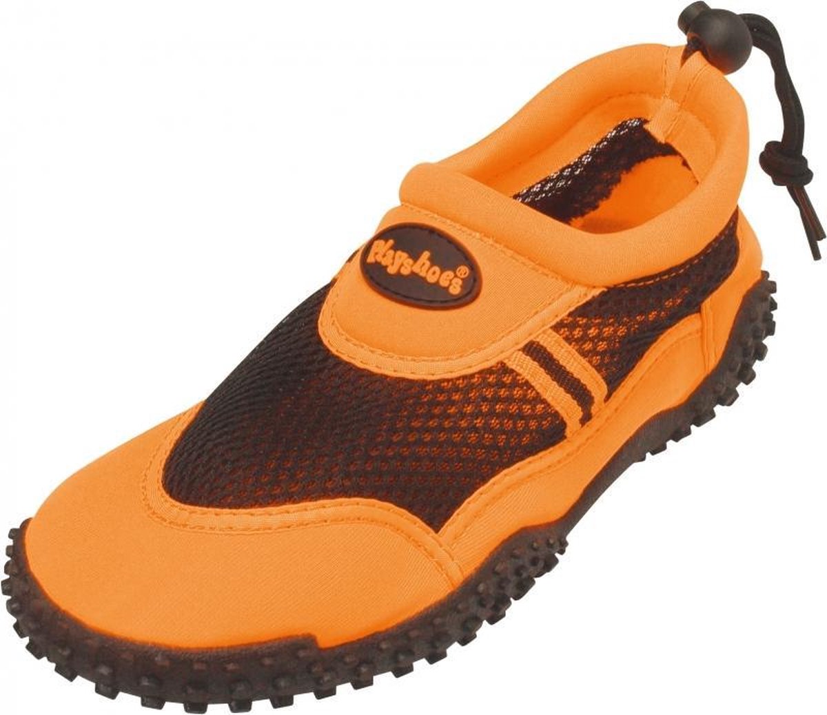Oranje waterschoenen met trekkoord 37