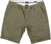 Dstrezzed armygroen twill cotton chino short - Maat W30