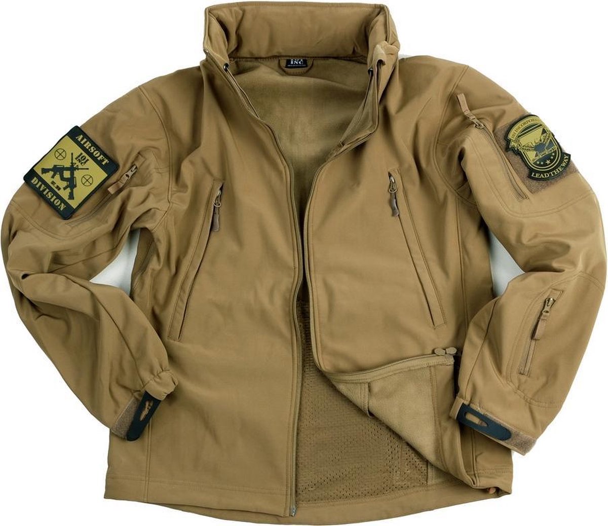 101inc Softshell Jacket Tactical khaki
