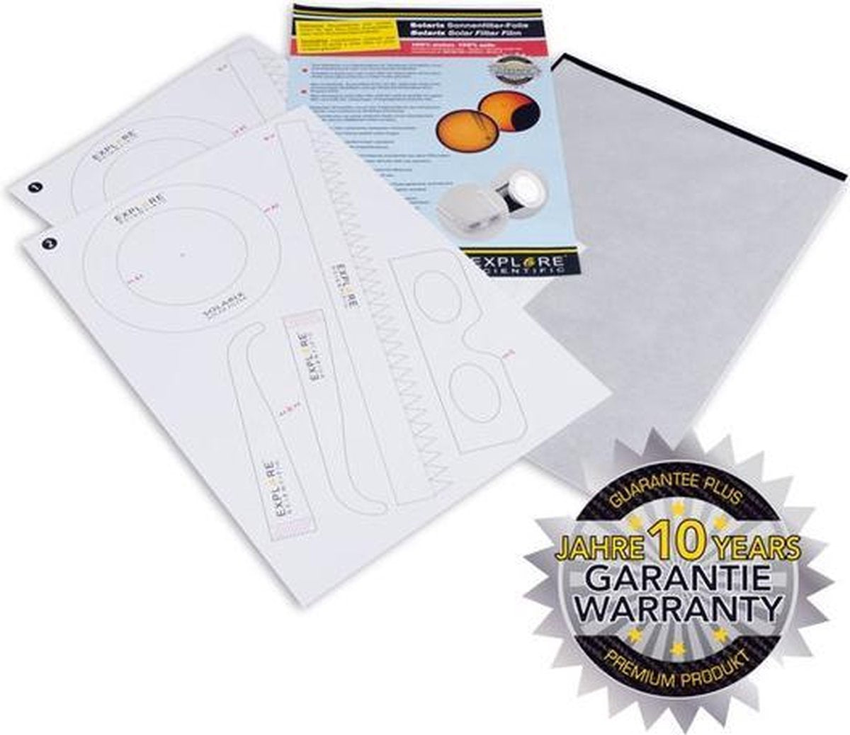Explore Scientific Solarix Solar Filter Film A4