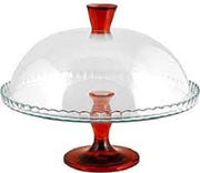 Pasabahce Patisserie - Rode Taartplateau - 322 mm