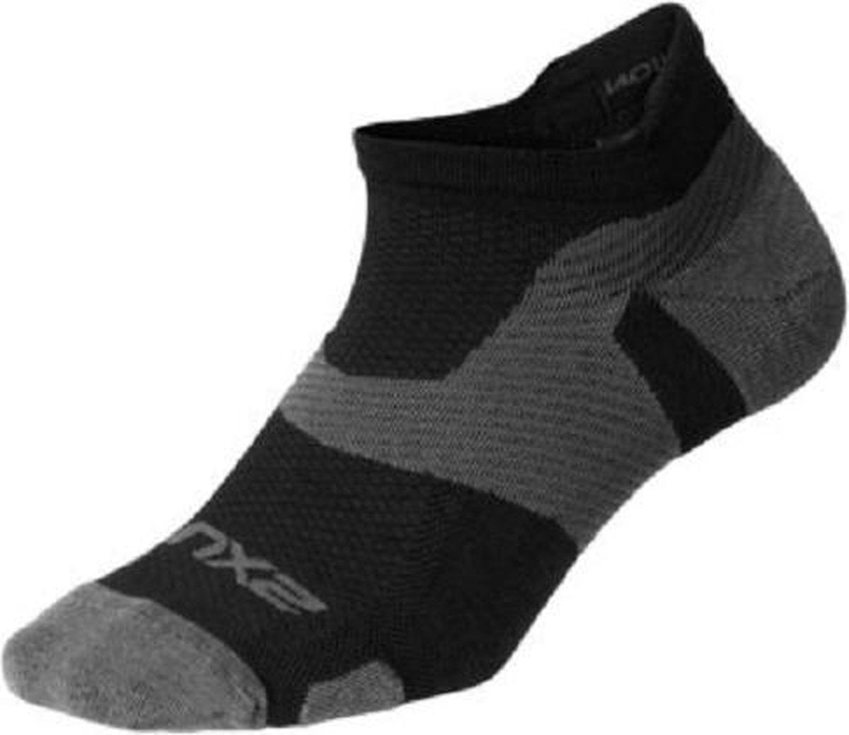 2xu Sokken Vectr Merinolight Nylon/acryl Zwart Maat 46