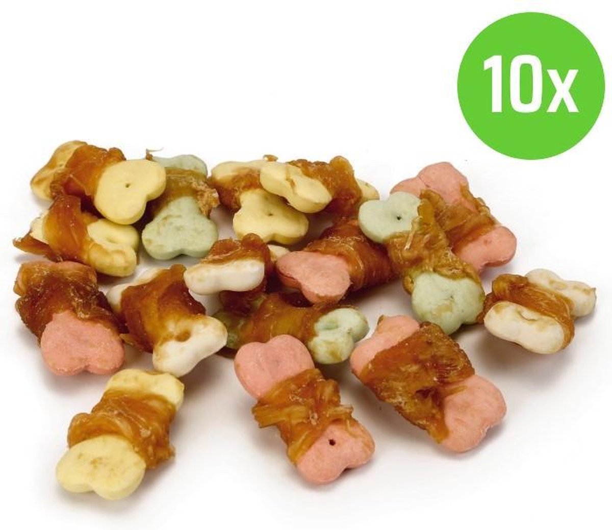 Beeztees Cookie Wraps 100 gram - 10 verpakkingen