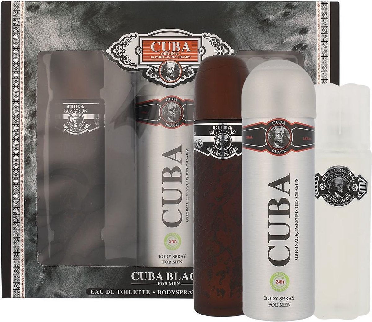 Cuba - Cuba Black Gift Set 100 ml 