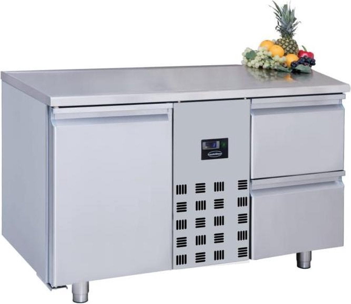 Professionele Koelwerkbank | 1 deur & 2 laden | Mono Block | Pro Line | Combisteel | 7489.5350 | Horeca