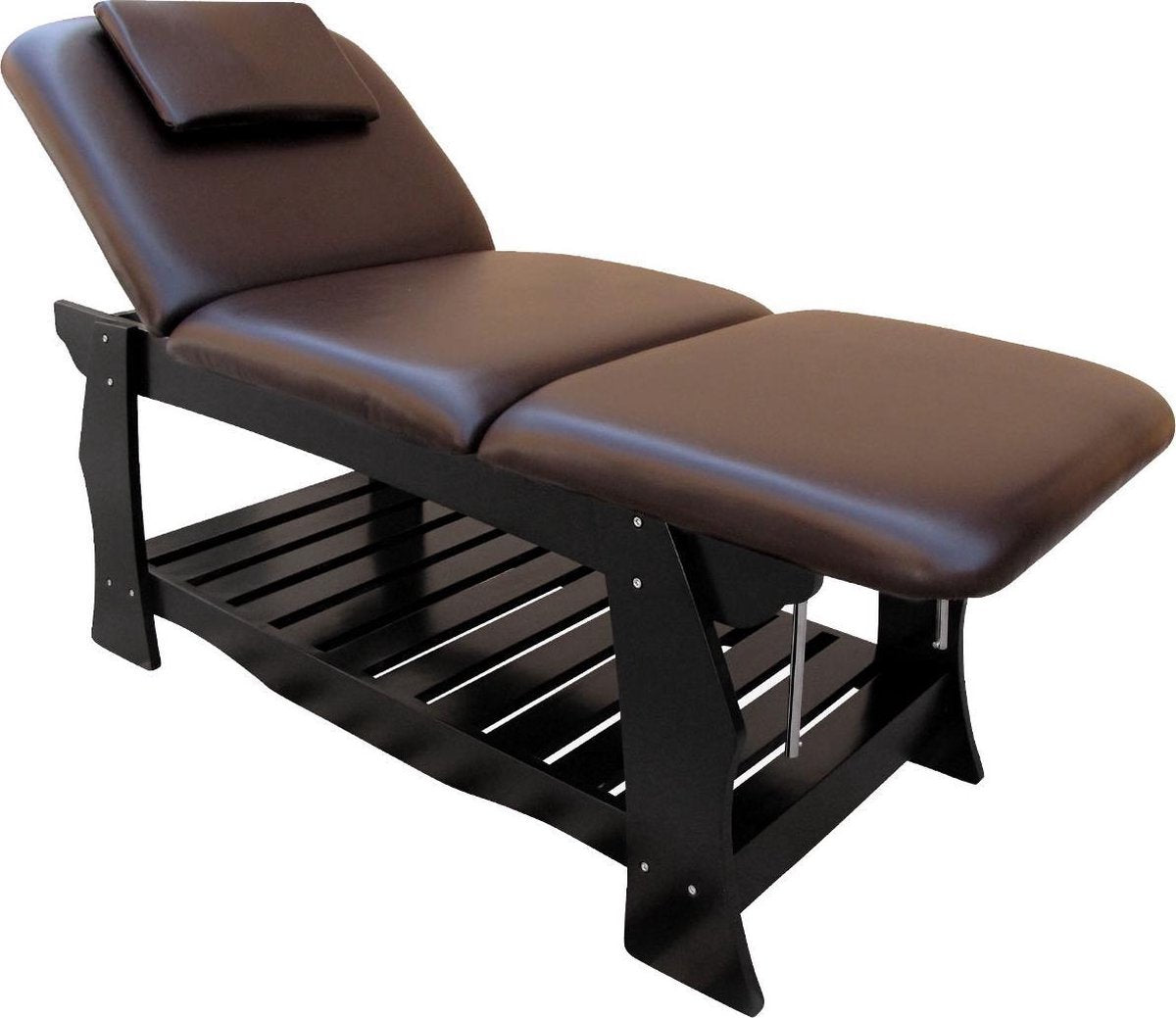 Massagebank 3-zone stationair verstelbare cosmetische bank ml-500 massief hout