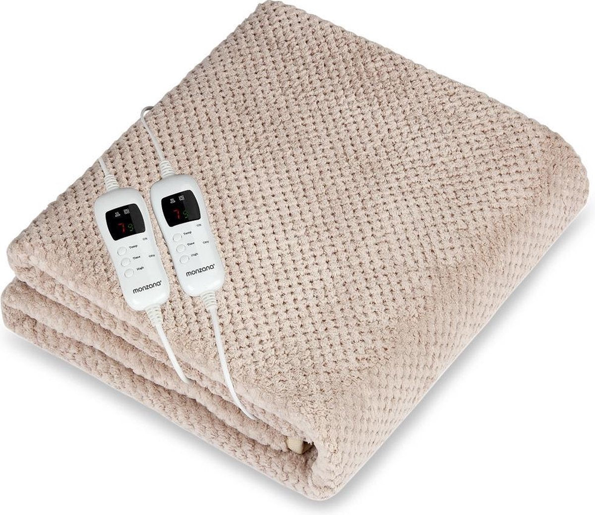 3 Laags elektrische onderdeken - 2 personen - 7 temperatuurinstellingen- 160 x140 cm