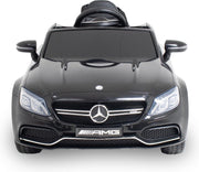 Mercedes C63 AMG Elektrische Kinderauto - Accu Auto - Sterke Accu - Afstandbediening - Zwart
