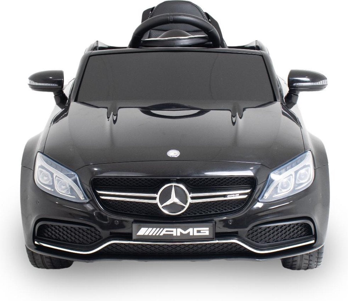 Mercedes C63 AMG Elektrische Kinderauto - Accu Auto - Sterke Accu - Afstandbediening - Zwart