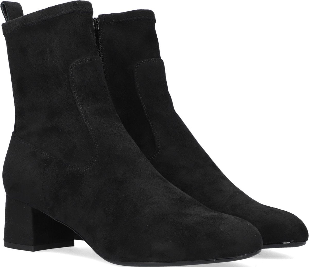 Unisa Laguar Enkellaarsjes - Enkelboots - Dames - Zwart - Maat 36
