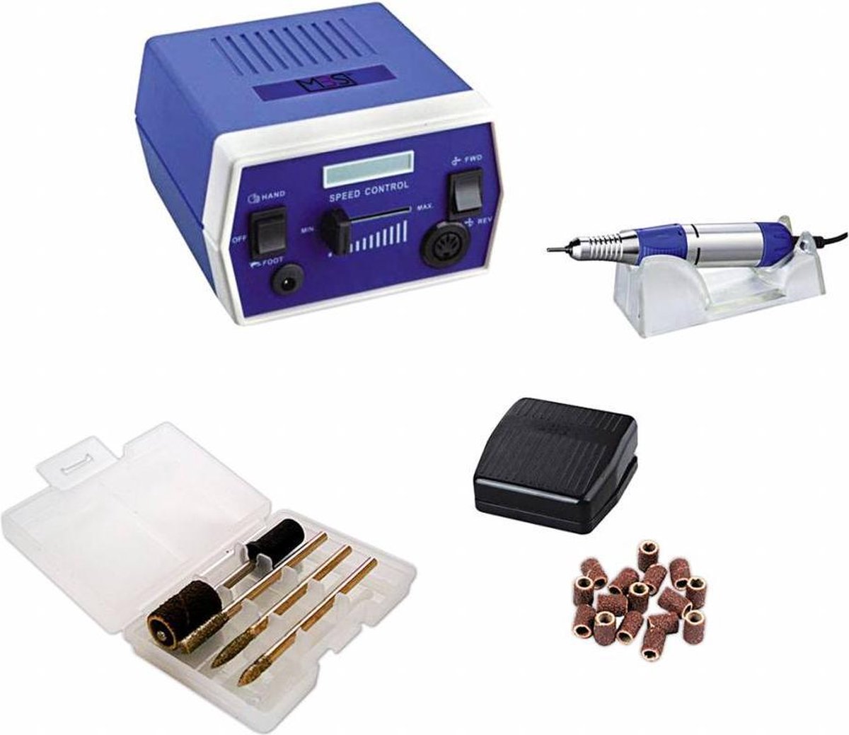 Mega Beauty Shop® Nagelfrees JD700 Elektrische frees - Kunstnagels