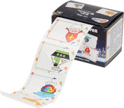 cadeau-etiketten Sinterklaas papier/vinyl 50 stuks
