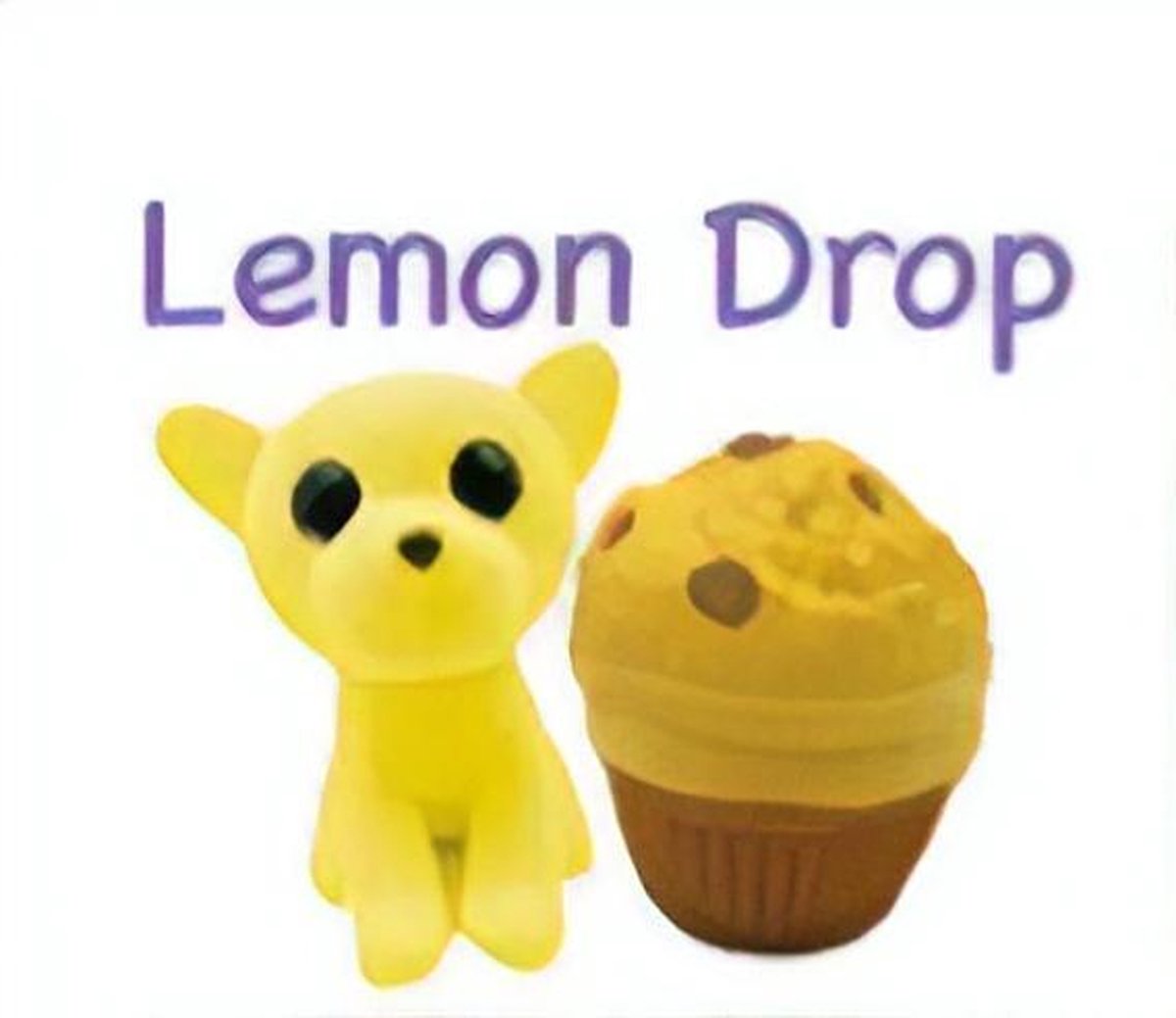 Splash Toys Knuffel Sweet Pups - Lemon Drop 25 Cm Pluche Geel