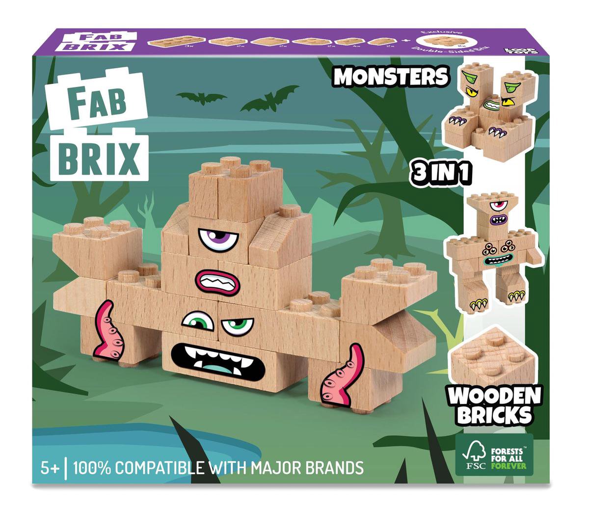 FabBrix MONSTERS (3in1)