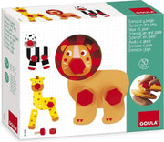 Goula Houten Bouwdoos - Dieren Draai & Speel