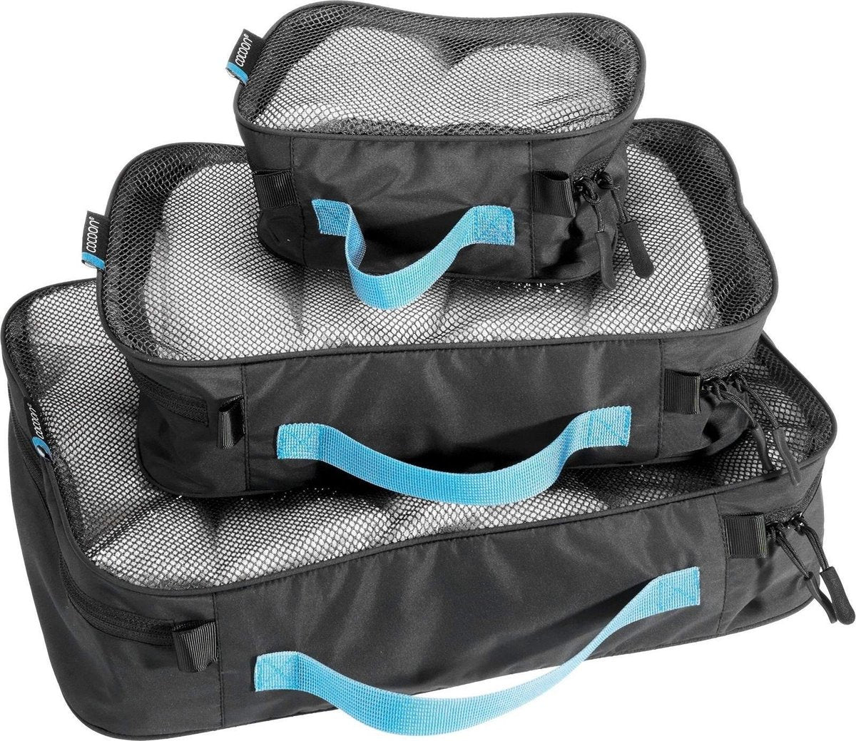 Cocoon Packing Cubes Light Set - Dark Grey - S/M/L