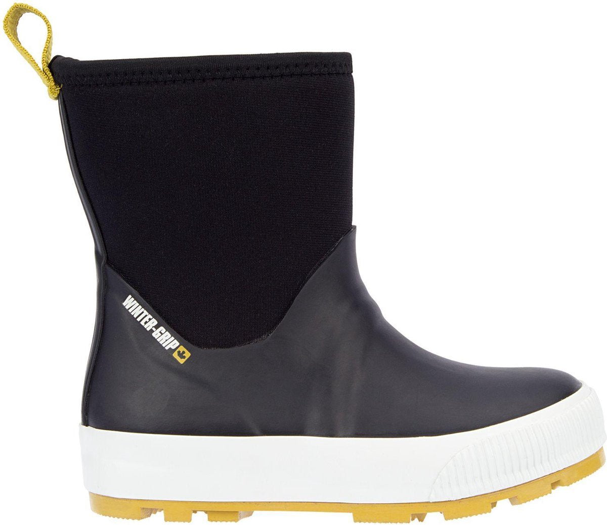 Winter-grip Snowboots Jr - Neo Welly - Zwart/Mosterd - 30