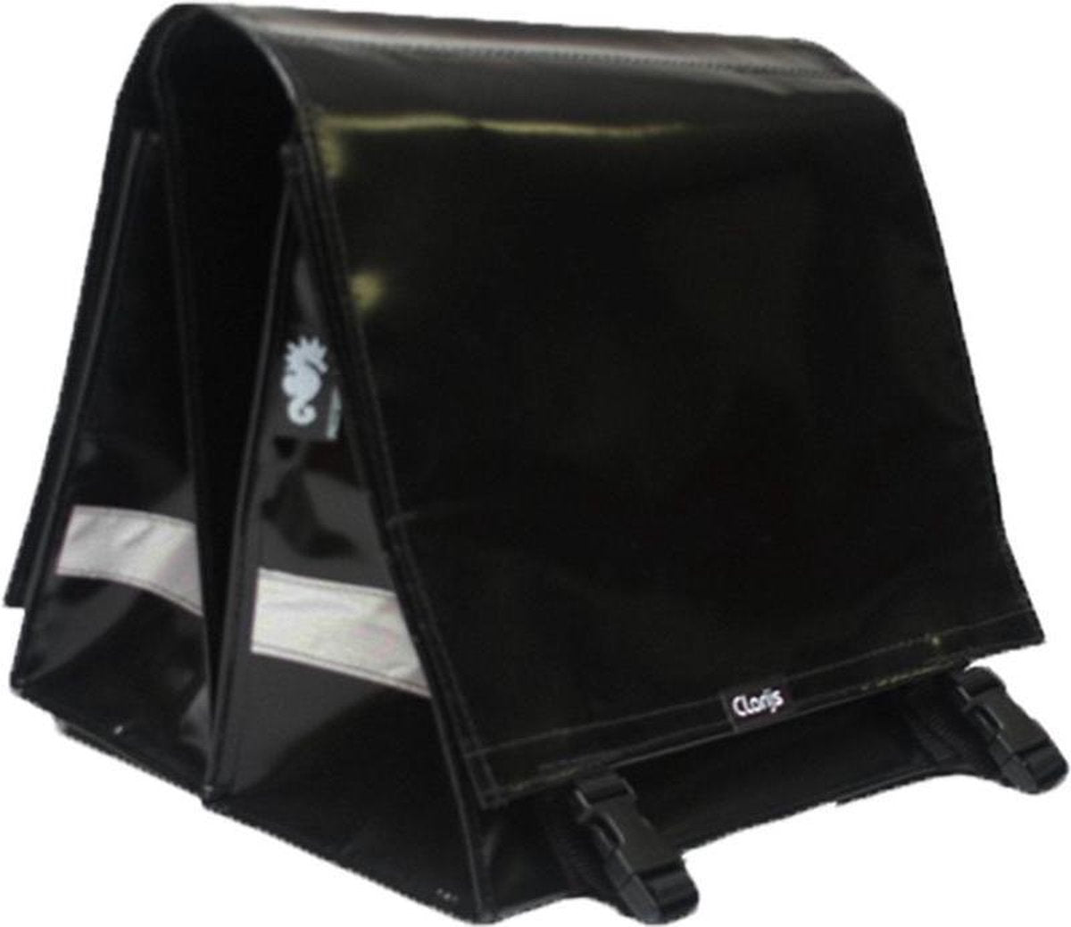 Clarijs All Black tas. Materiaal: Bisonyl