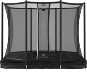 BERG Ultim Favorit trampoline InGround 280 cm zwart + Safety Net Comfort