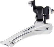 Voorderailleur 105 5700 zwart 2x10 speed aanlas
