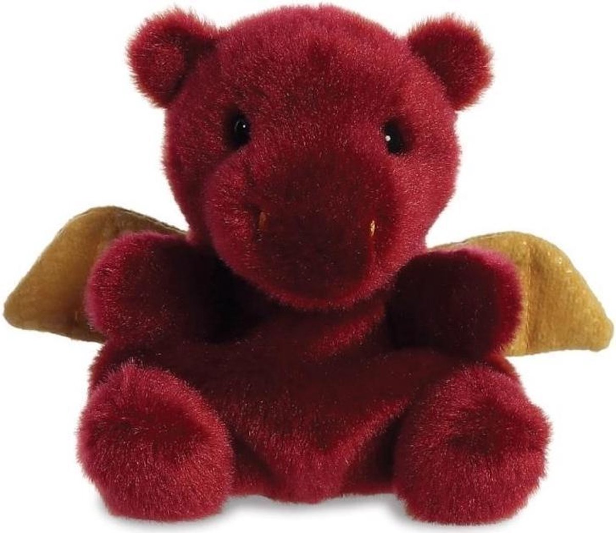 Aurora Knuffel Palm Pals Draak Junior 13 Cm Pluche Bordeaux