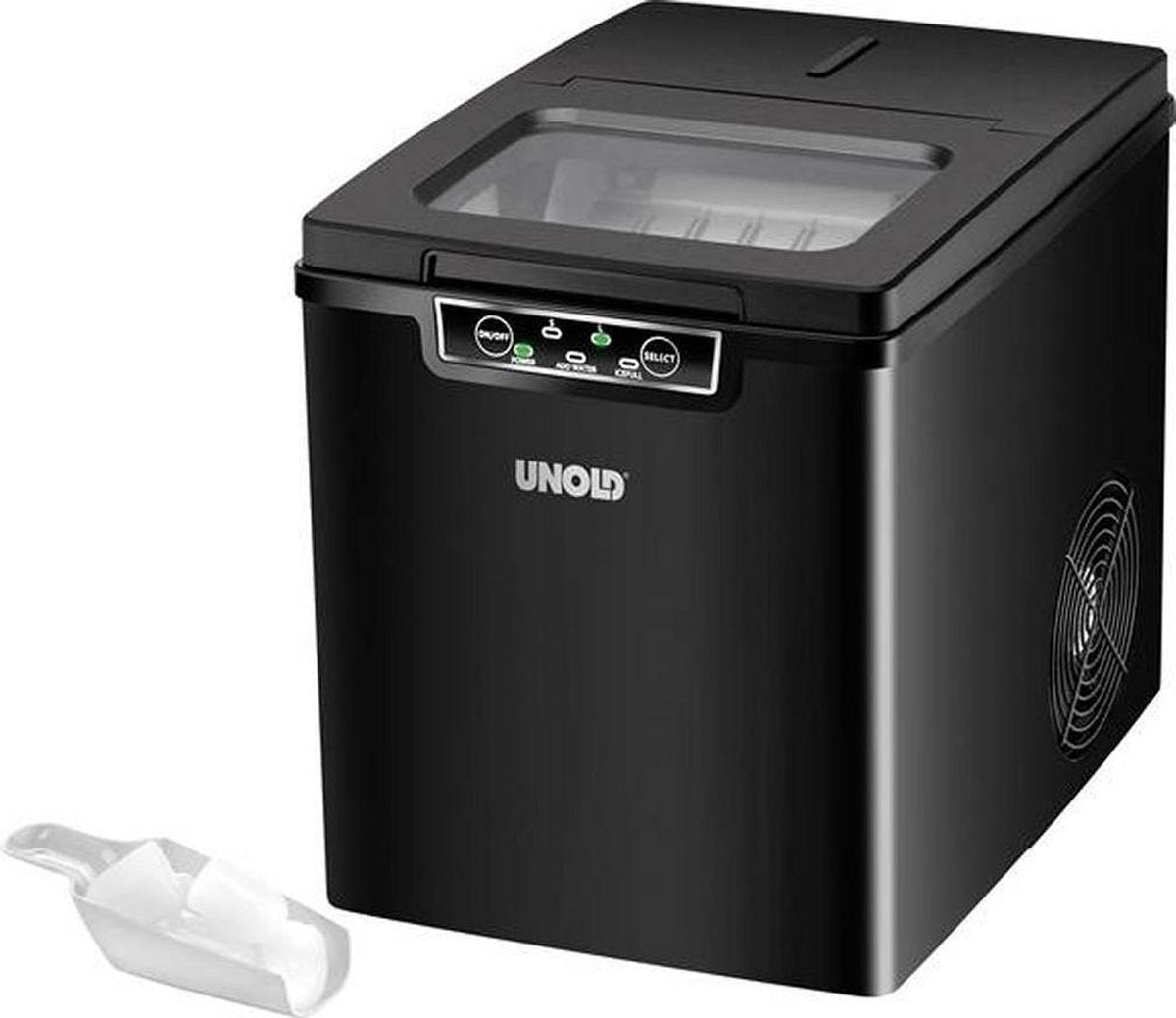 Unold 48945 - IJsblokjesmachine - Zwart