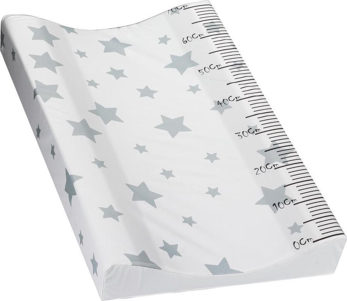 Interbaby Aankleedkussen Ster 70 X 55 Cm Pvc Wit