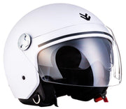 ARMOR AV-64 mat wit open jethelm Vespa scooter helm